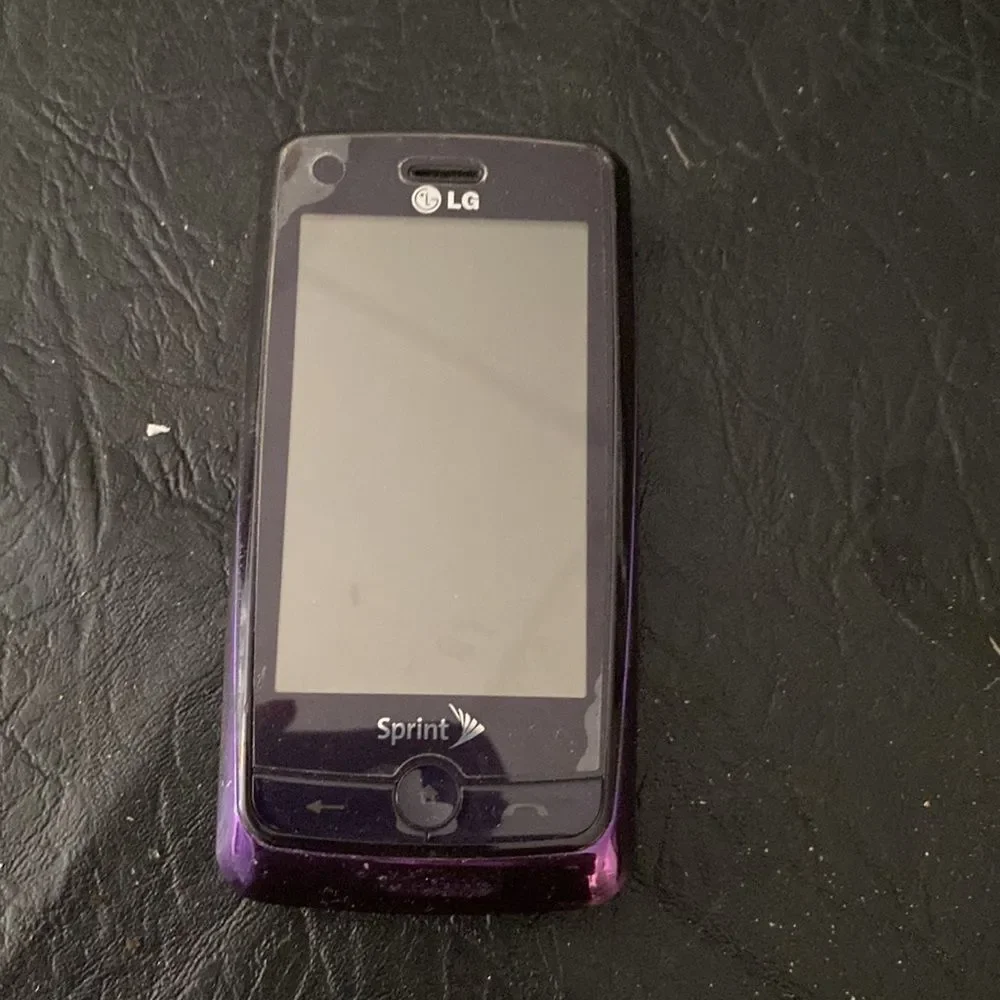 LG sprint. Slide phone with camera works at one time not tested now.